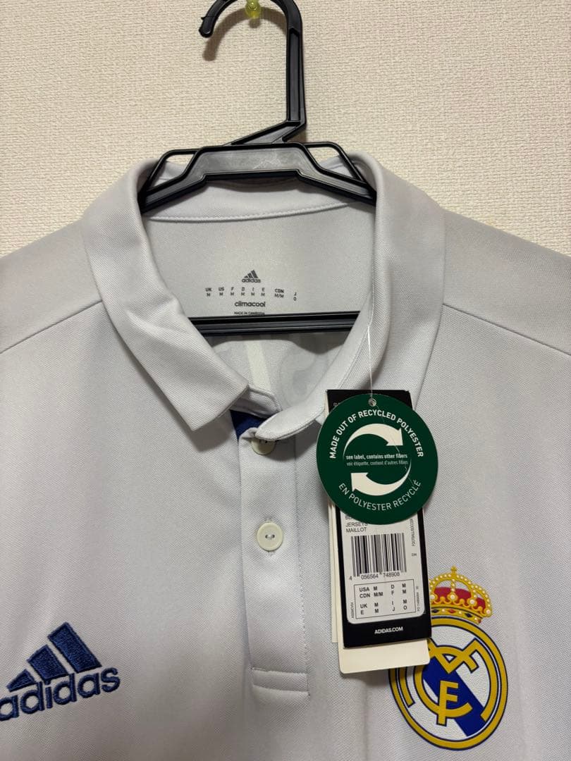 新品タグ付 2016-17 レアル・マドリード イスコ 直筆サイン入り 長袖 M