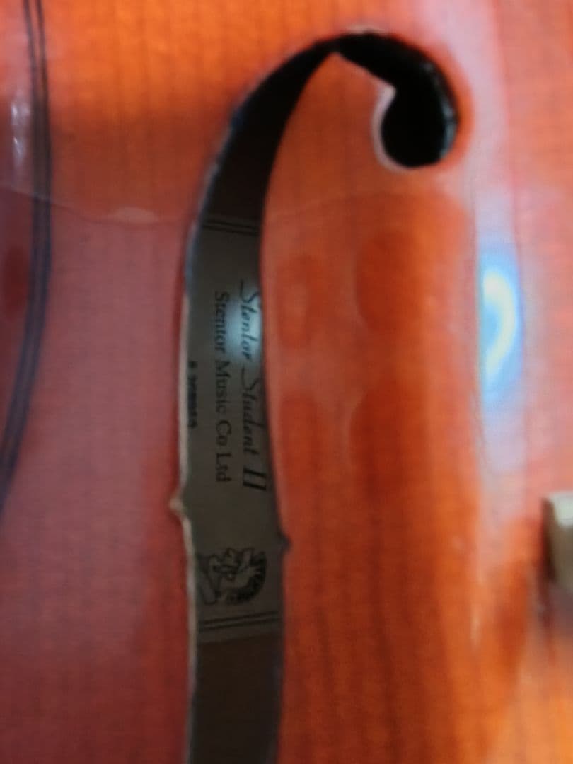 【取説付】3/4ステンター STUDENT Ⅱ ヴァイオリン ソフトケース