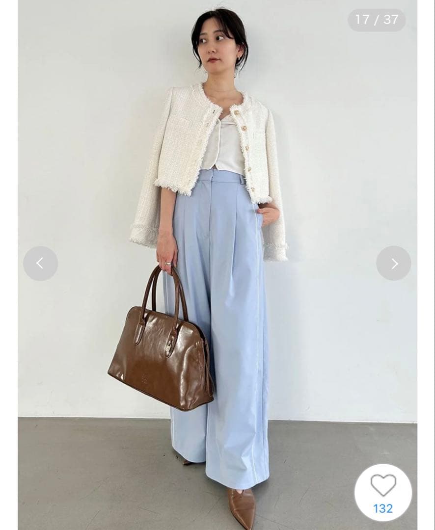 スナイデル　ツイードジャケット