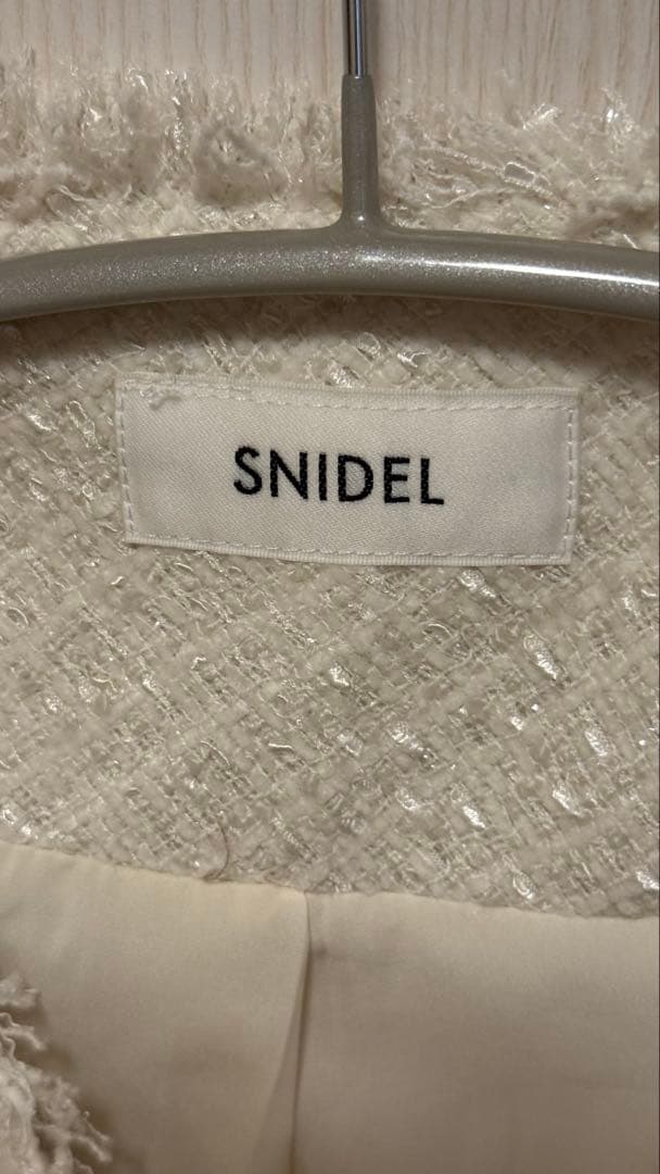 スナイデル　ツイードジャケット