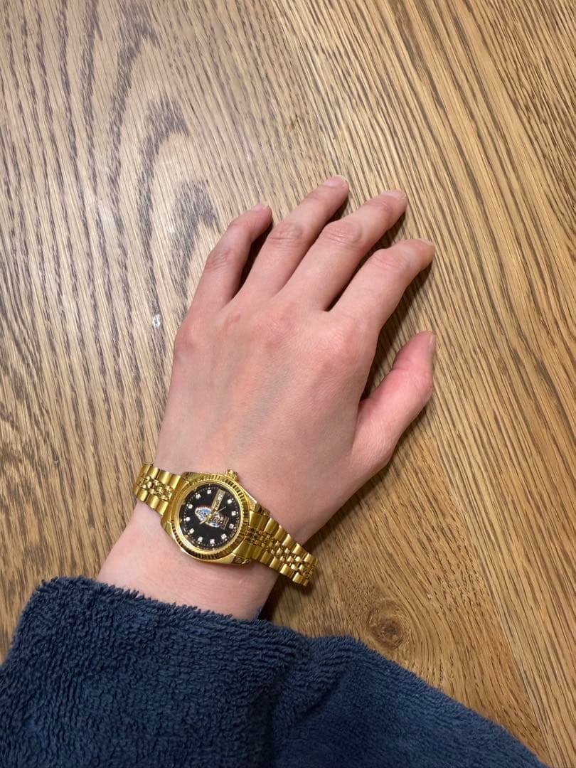 ORIENT ゴールド マリア　自動巻き 腕時計