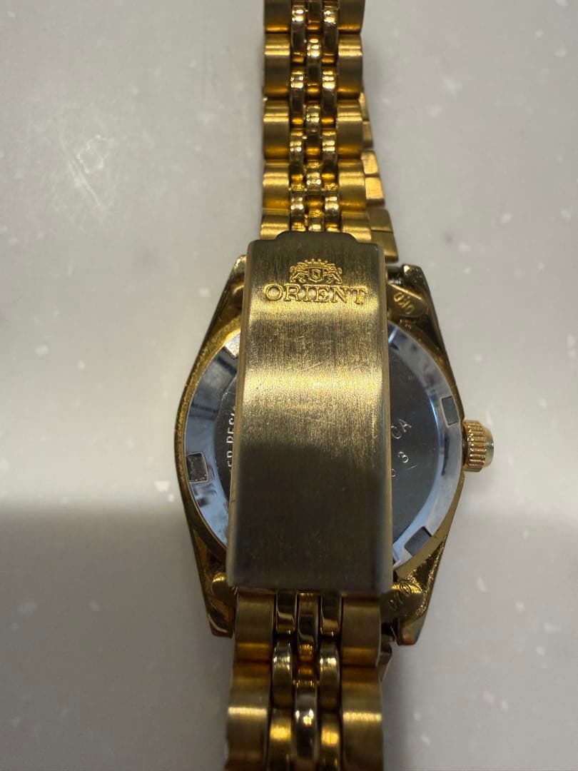 ORIENT ゴールド マリア　自動巻き 腕時計