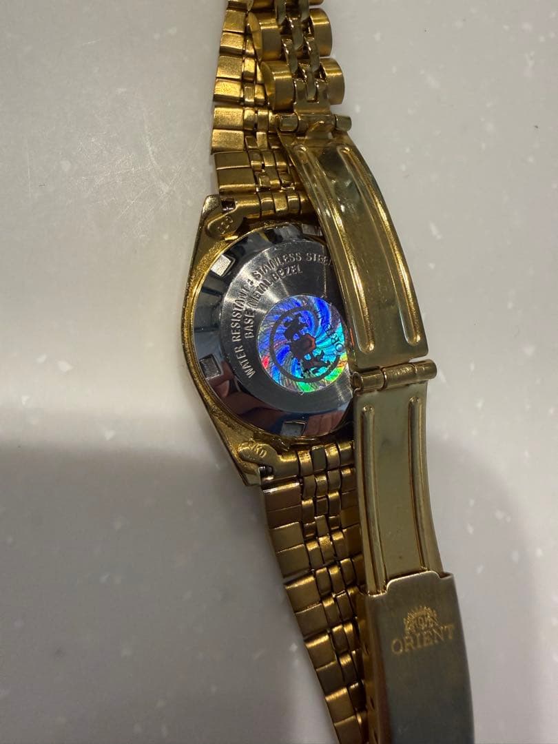 ORIENT ゴールド マリア　自動巻き 腕時計