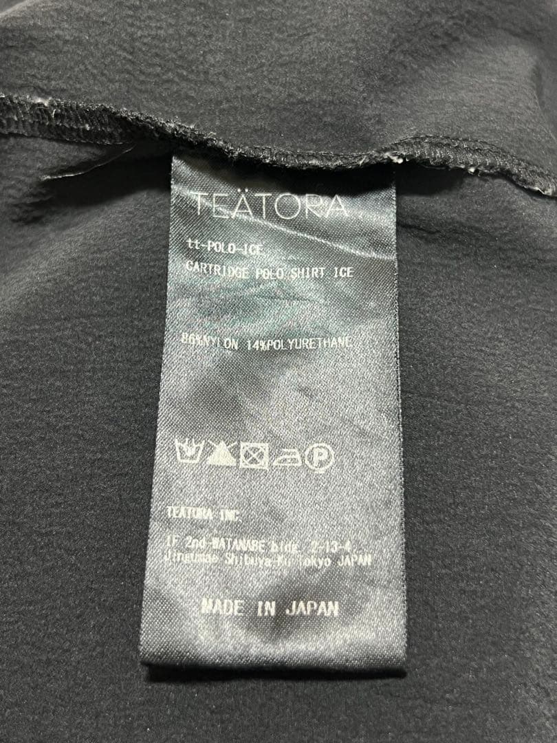 早い者勝ちTEATORA CARTRIDGE POLO SHIRT