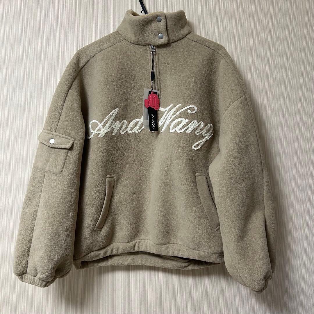 ジャケット・アウター andwang Fluffy fleece set beige