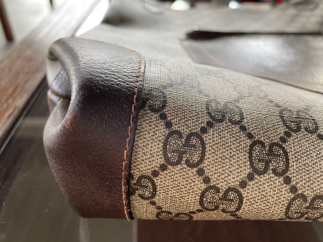 1980s oldgucci オールドグッチ　シェリーライン　トートバック