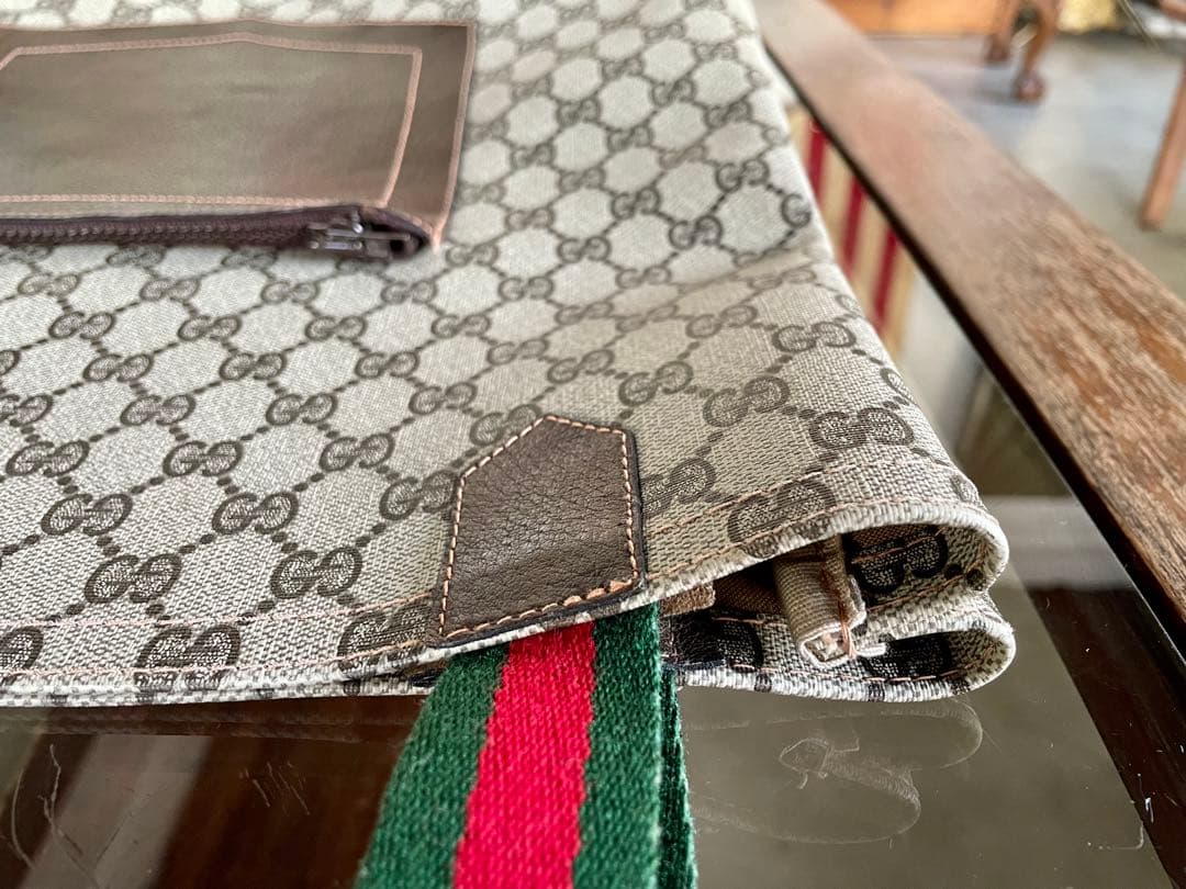 1980s oldgucci オールドグッチ　シェリーライン　トートバック