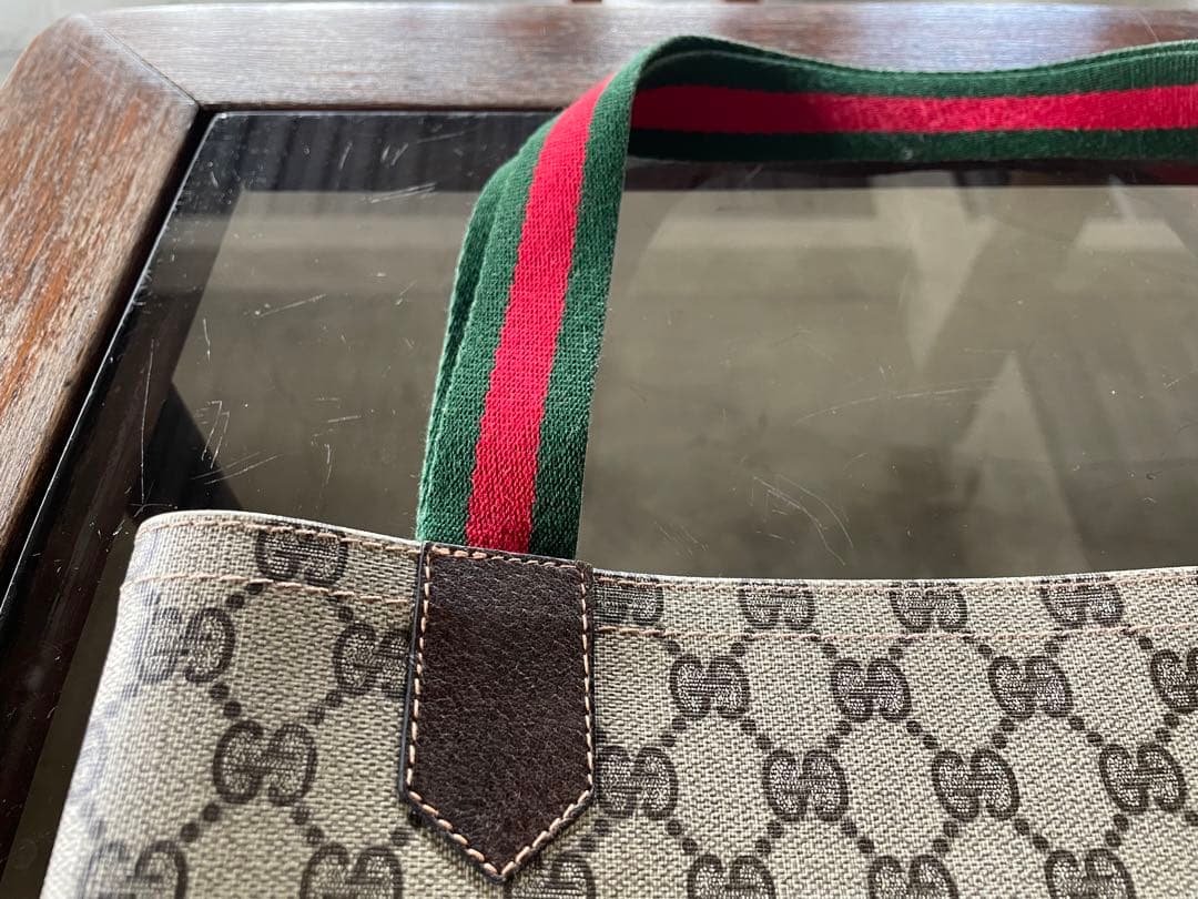 1980s oldgucci オールドグッチ　シェリーライン　トートバック
