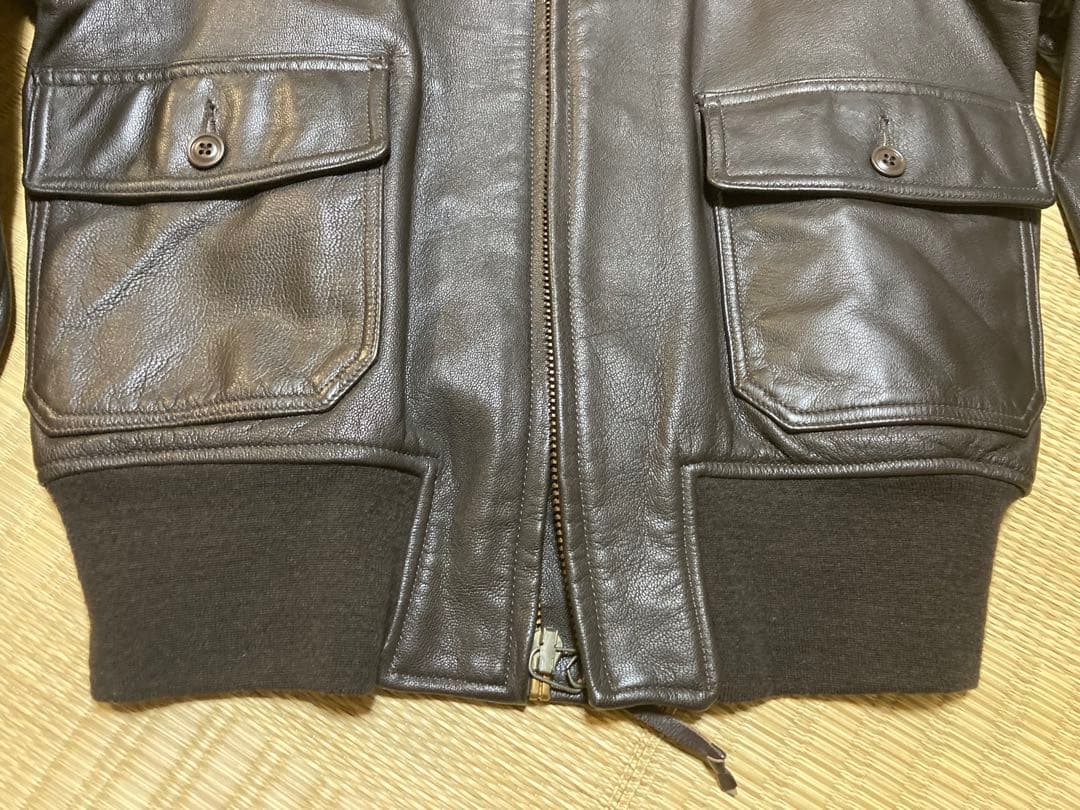 極美品　G-1 フライトジャケット COOPER クーパー　42R ゴートスキン