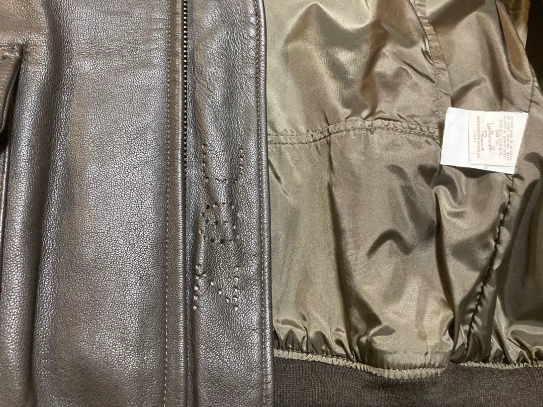 極美品　G-1 フライトジャケット COOPER クーパー　42R ゴートスキン