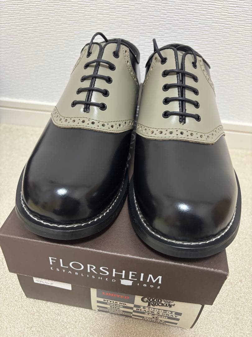 値下げ　グッドロッキン　サドルシューズ　25 新品　⑨