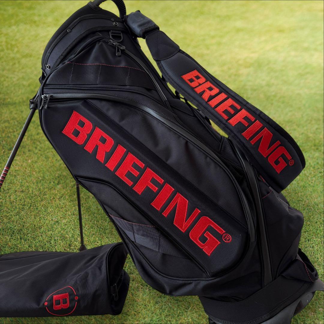 ツアーADコラボ　ブリーフィング CR-10 キャディ バッグ 黒　限定完売品