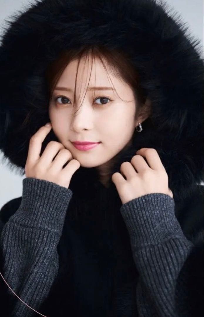 【美品】CELFORD 24AW ファー　ポンチョ　コート　ブラック