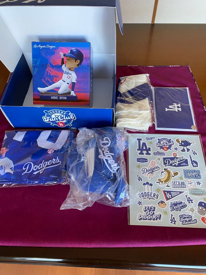 ロサンゼルス・ドジャース MVPファンクラブボックス 新品