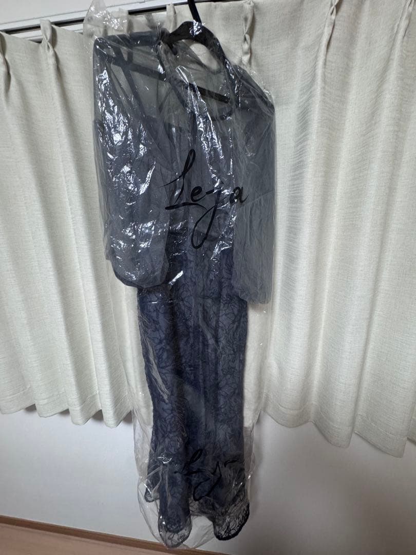 LEJA リボンシアーボレロレースマーメイドワンピースドレス