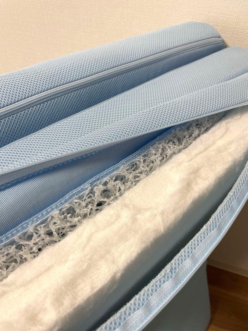 エアウィーヴ airweave マットレス | シングル 三つ折り | ブルー