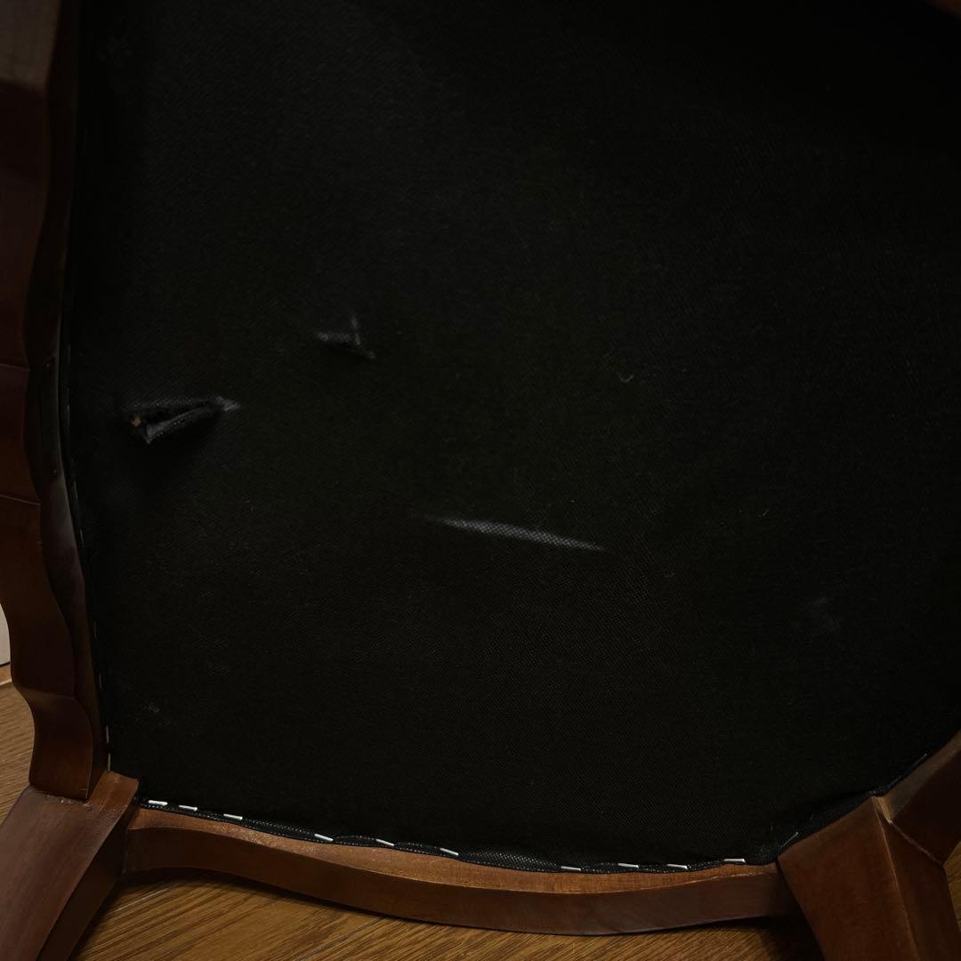 ロココ調 フランチェスカ 猫足ダイニングチェア