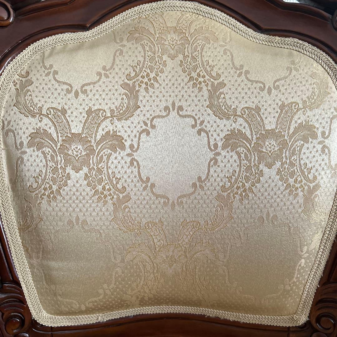 ロココ調 フランチェスカ 猫足ダイニングチェア