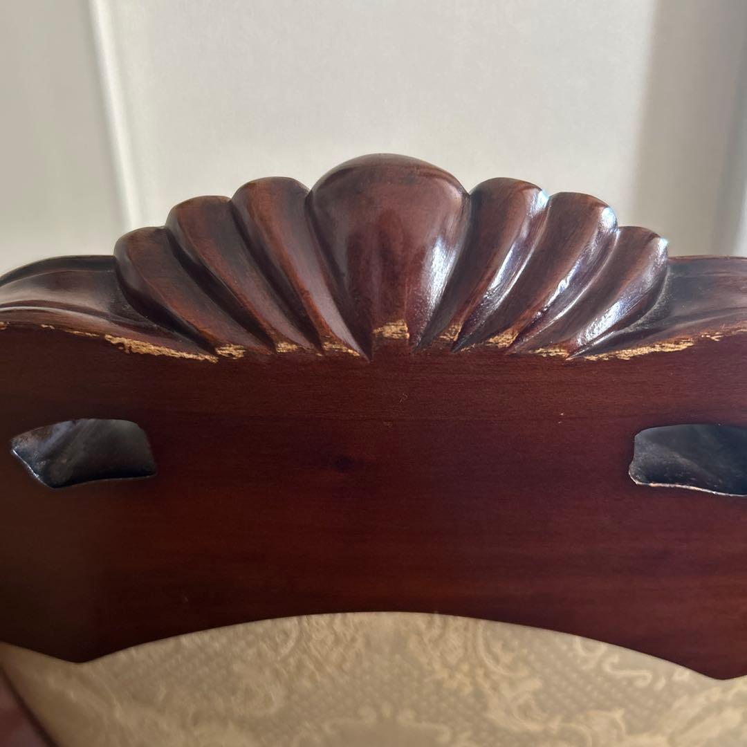 ロココ調 フランチェスカ 猫足ダイニングチェア