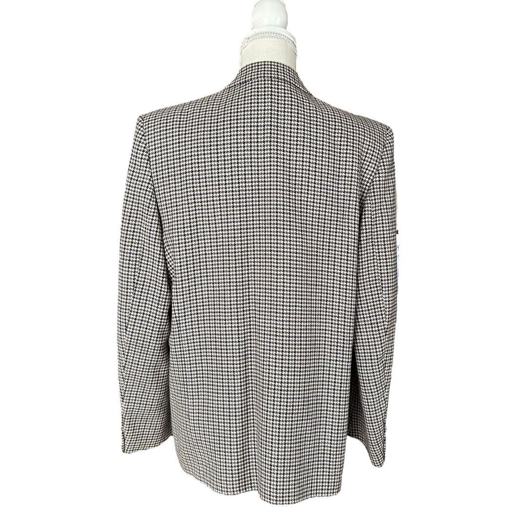 バーバリーズ　千鳥格子テーラードジャケット