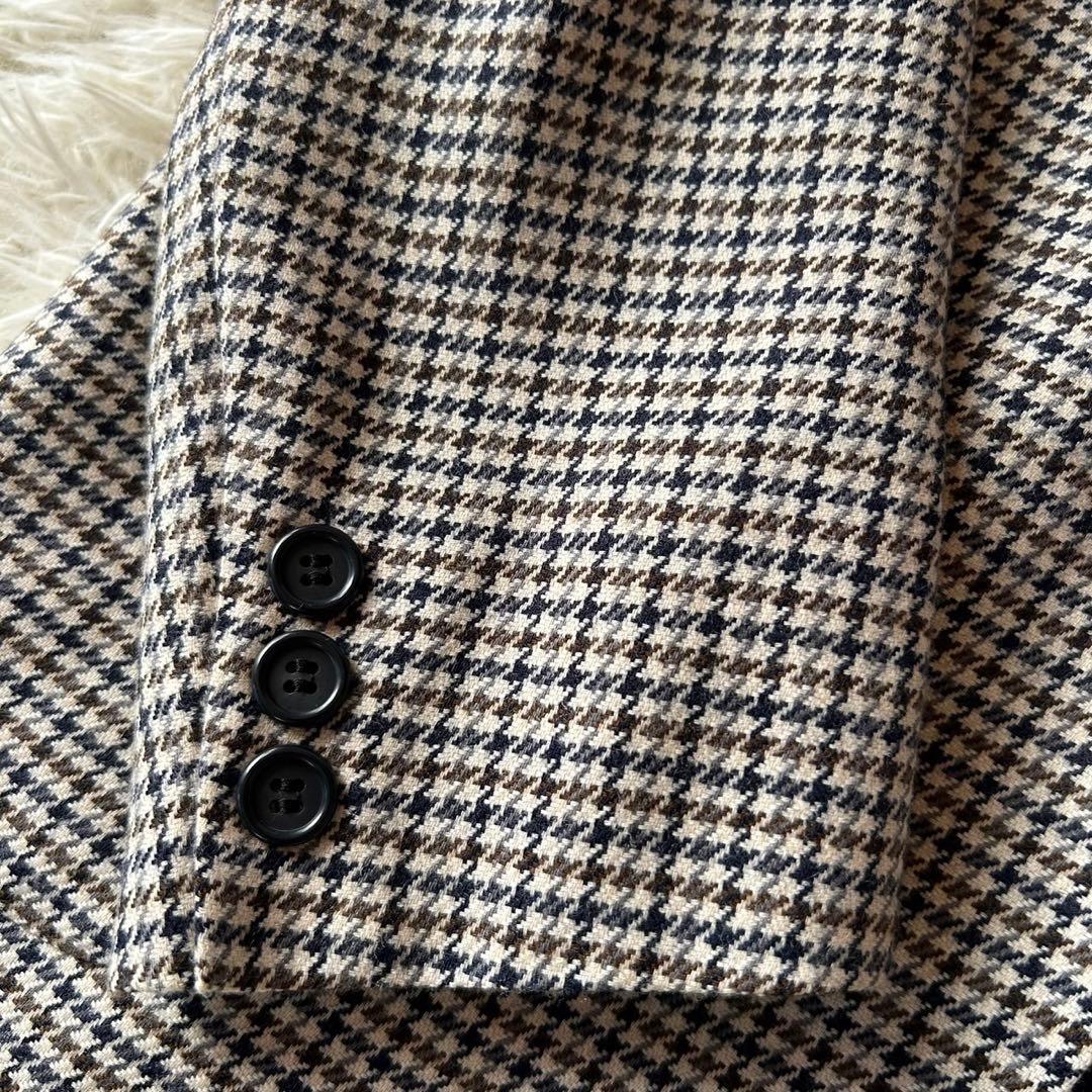 バーバリーズ　千鳥格子テーラードジャケット