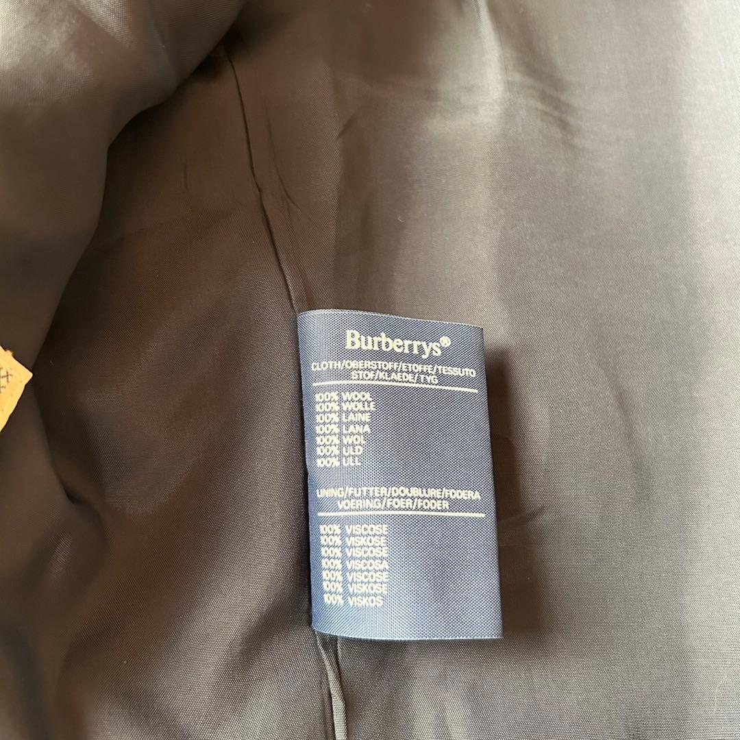 バーバリーズ　千鳥格子テーラードジャケット