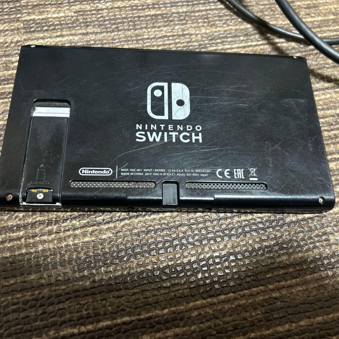 Nintendo Switch 本体 ドック付き ブラック初期化済み