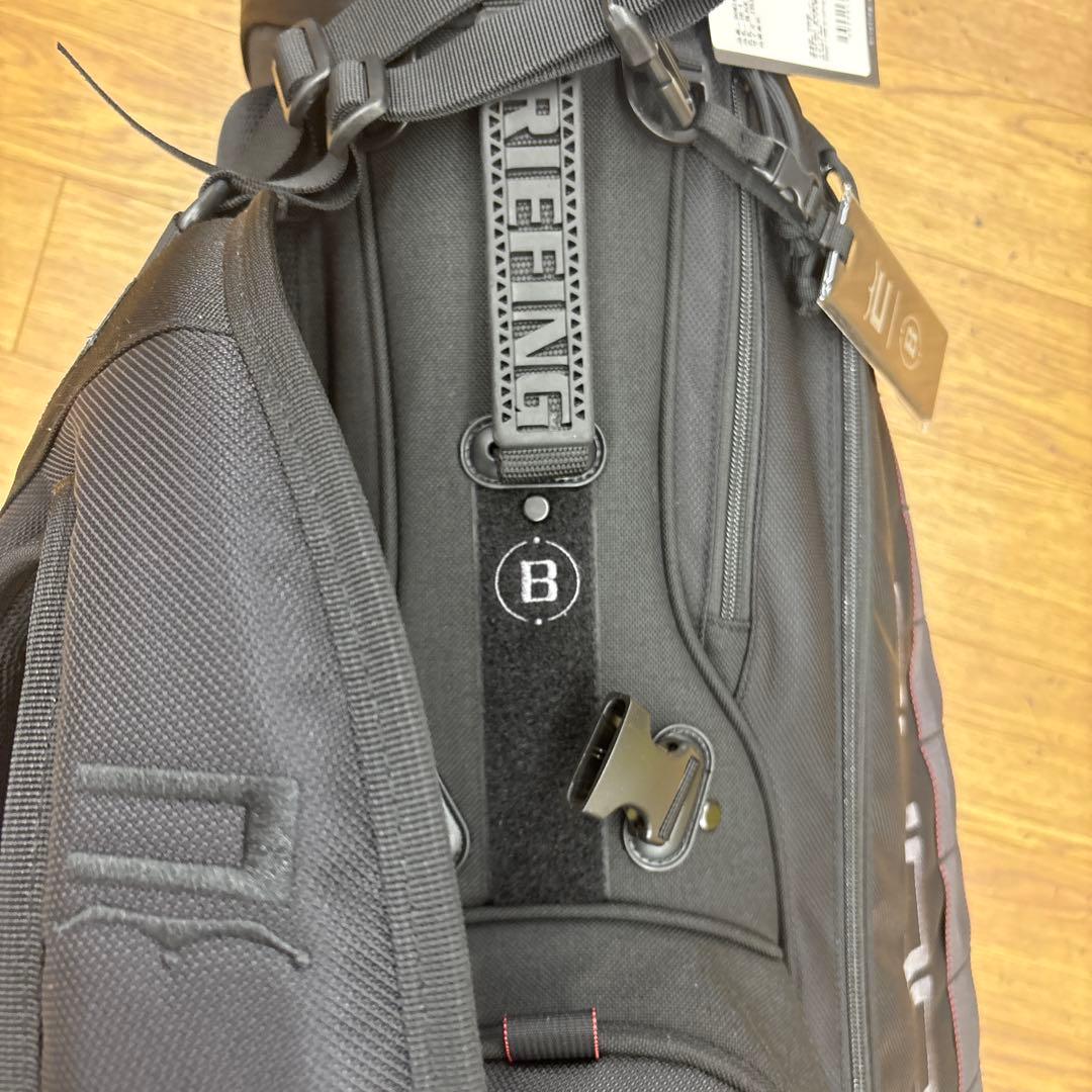 BRIEFING ブラック キャディバッグ