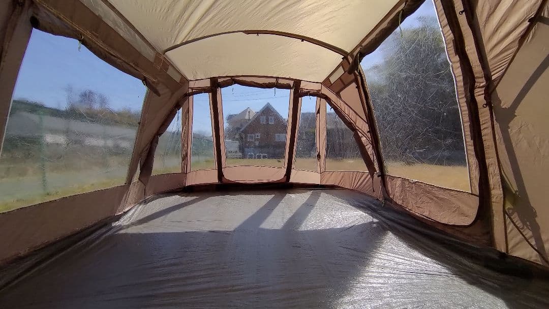 透明窓テント トンネルテント 中古 Outwell Carolina M