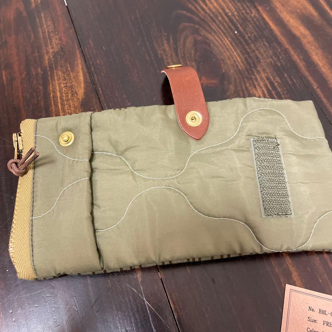 [ブラウンブラウン×ゴーアウト]リメイク ミニウォレット ショルダー