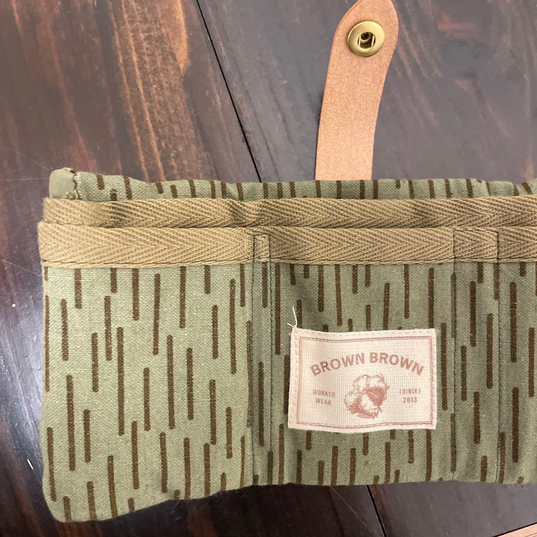 [ブラウンブラウン×ゴーアウト]リメイク ミニウォレット ショルダー