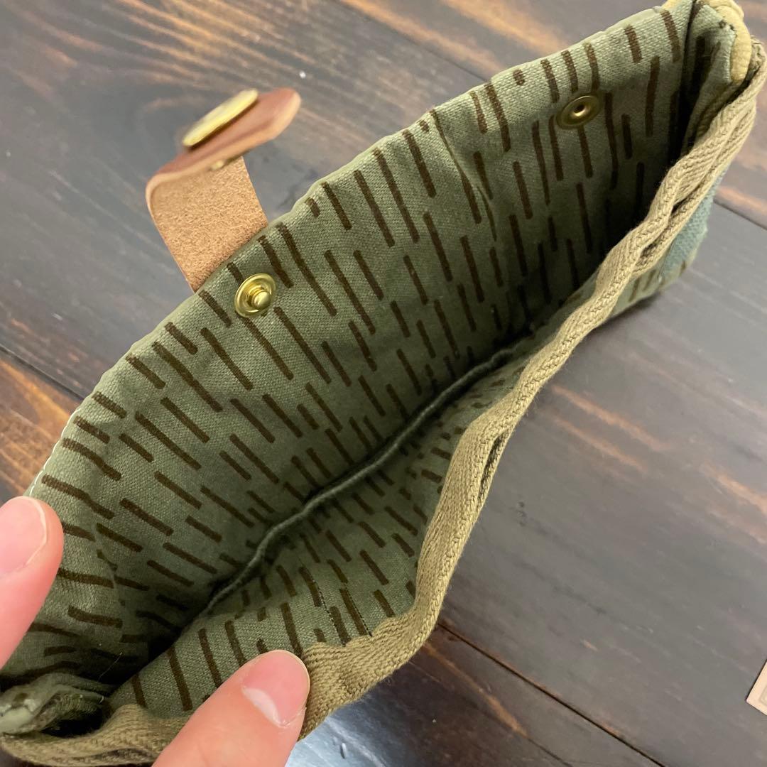 [ブラウンブラウン×ゴーアウト]リメイク ミニウォレット ショルダー