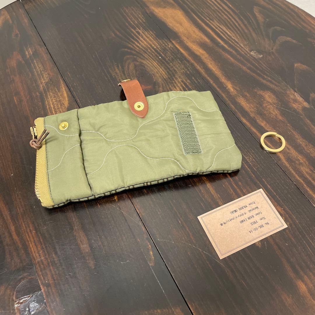 [ブラウンブラウン×ゴーアウト]リメイク ミニウォレット ショルダー