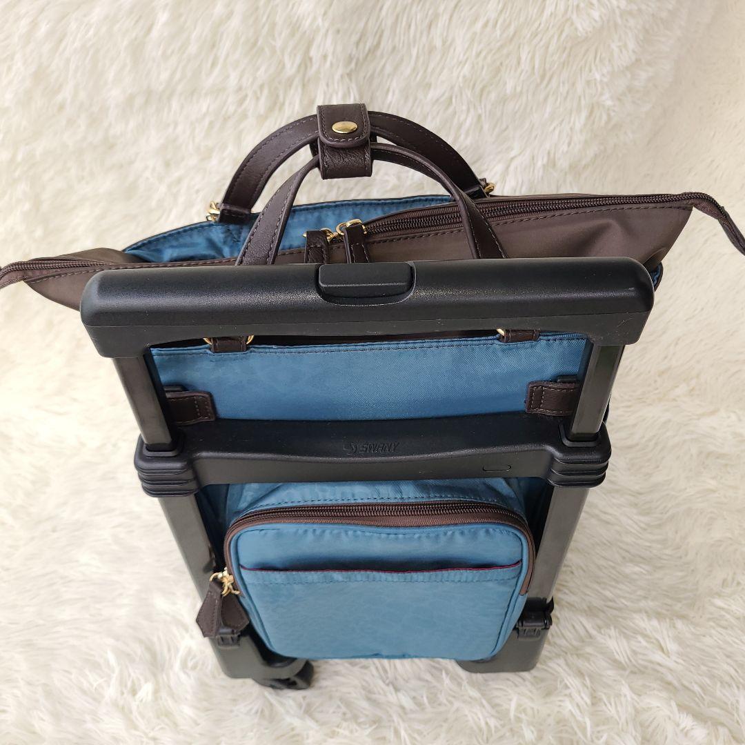 【SWANY】スワニー　キャリーバッグ　ショッピングバック　4輪