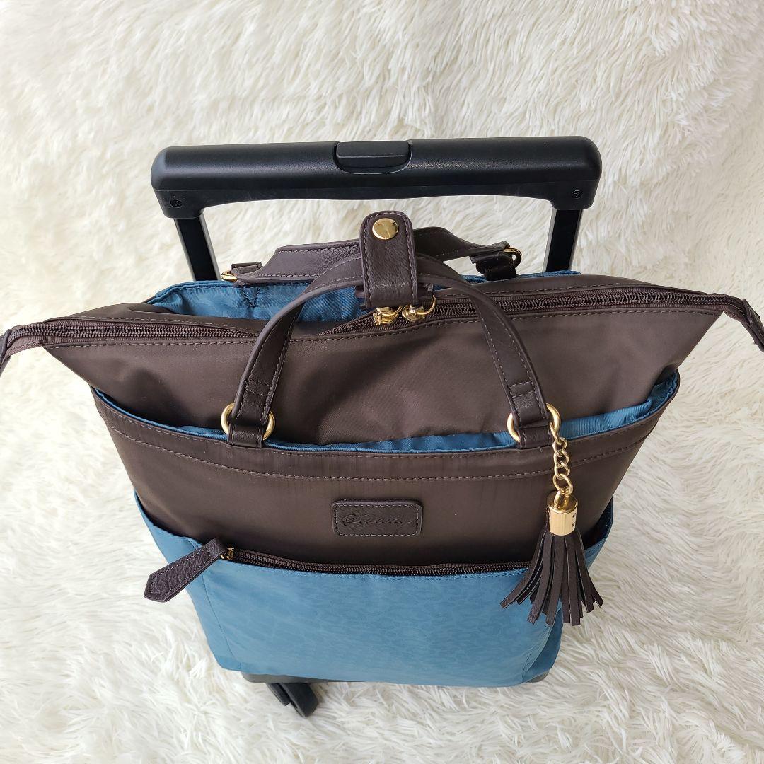 【SWANY】スワニー　キャリーバッグ　ショッピングバック　4輪