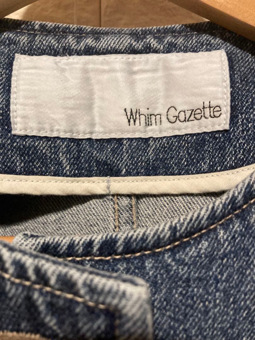 Whim Gazette ウィムガゼット　デニムクルージャケット