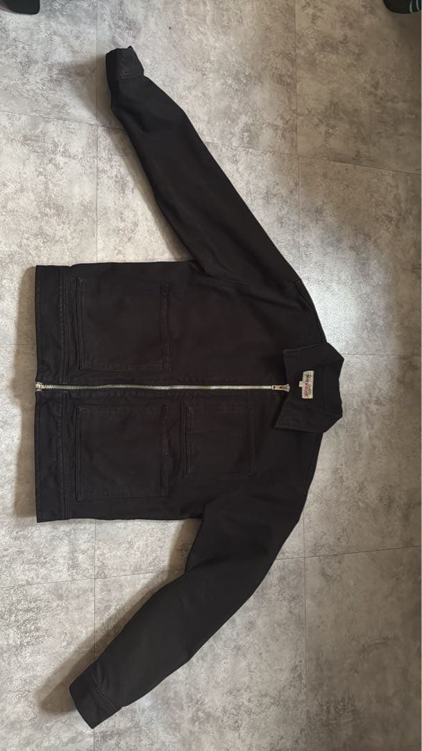 ジャケット・アウター Stussy zip work jacket overdyed