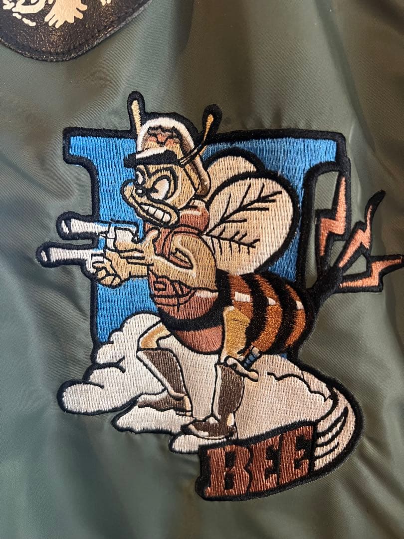 AVIREX L-2Bフライトジャケット オリーブグリーン