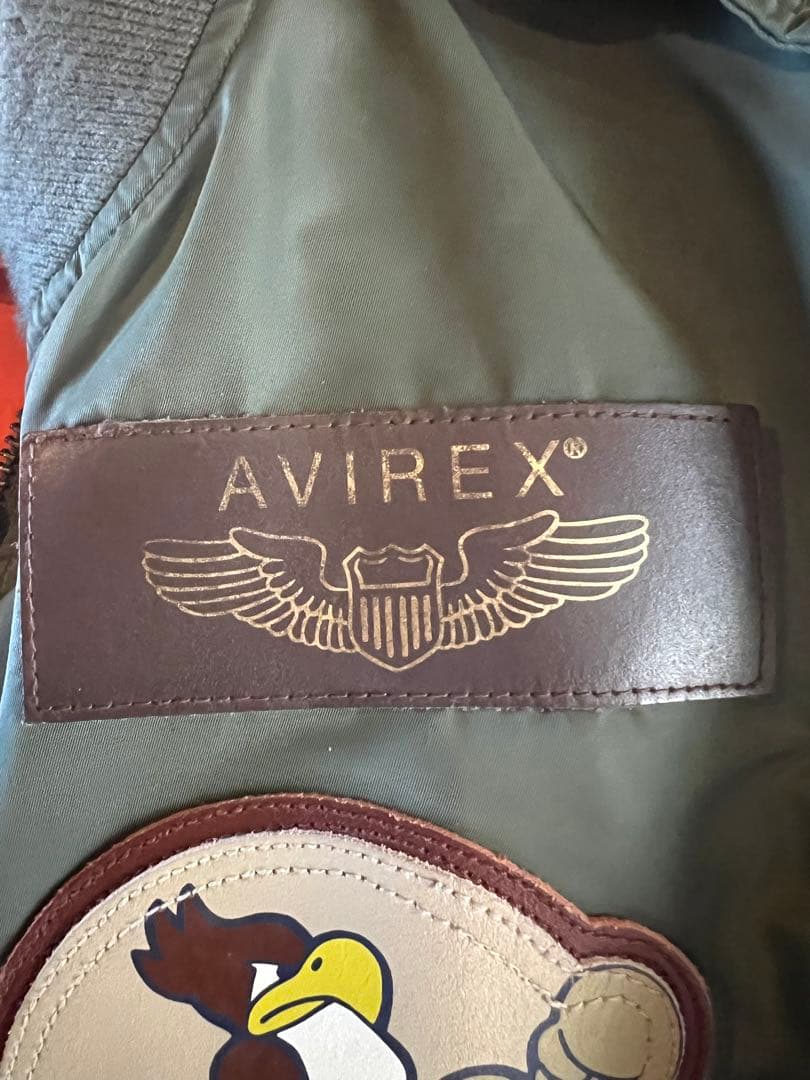 AVIREX L-2Bフライトジャケット オリーブグリーン