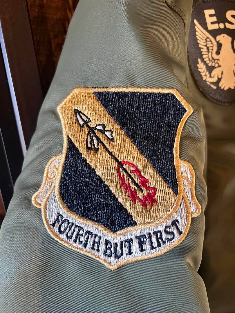 AVIREX L-2Bフライトジャケット オリーブグリーン