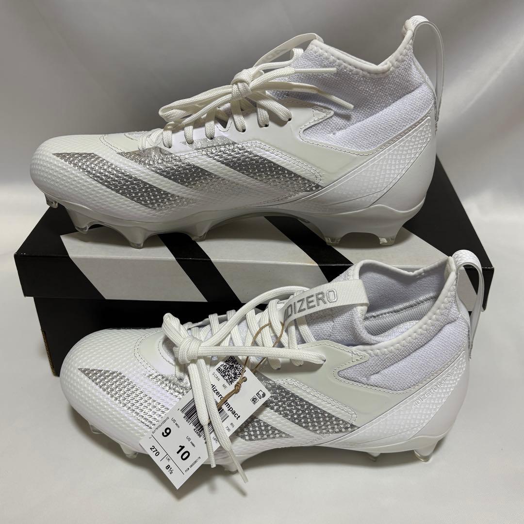 Adizero Impact Cleats　WHT/SIL　27.0㎝　J