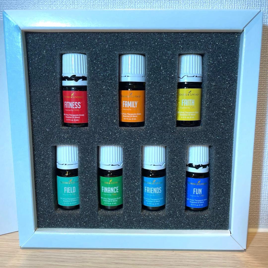 値下げ【一部開栓】ヤングリビング　インフューズド　セブン　7本セット　箱付き