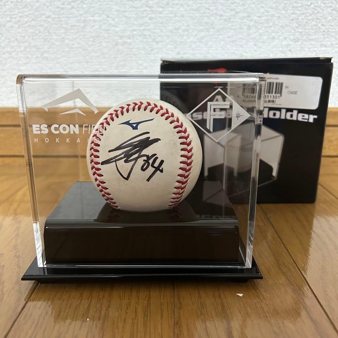 田宮　裕涼　日本ハムファイターズ エスコンフィールド 使用済試合球　サイン