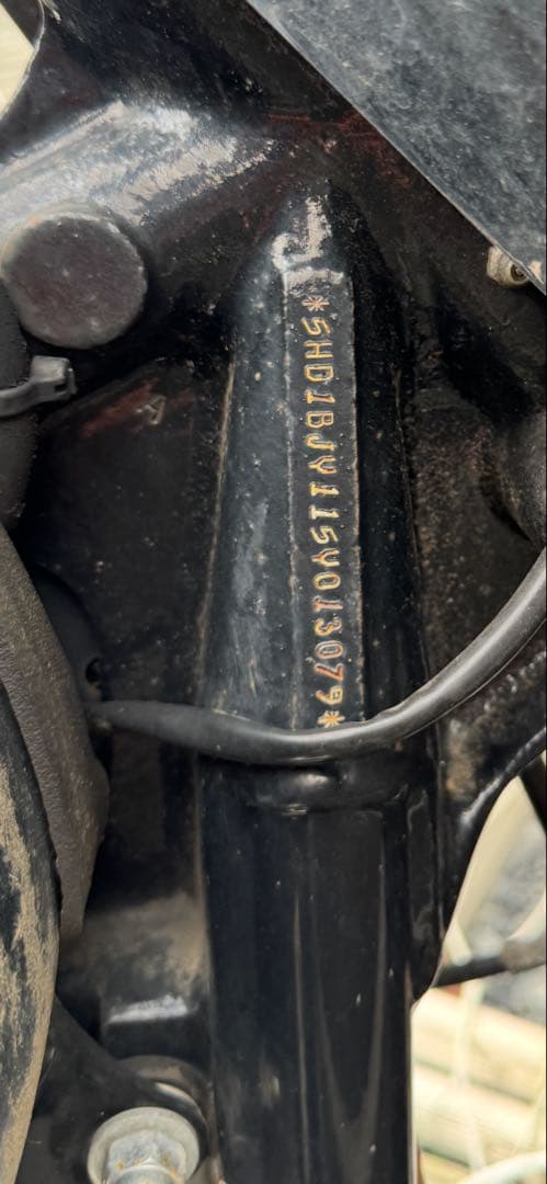 ハーレー　ソフテイル　ツインカム　書類無し　パーツ　部品取り　キャブ　車両ごと