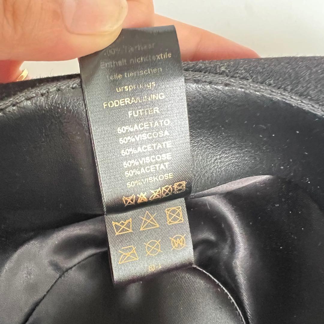 Borsalino ボルサリーノ アレッサンドリア ブラック C151