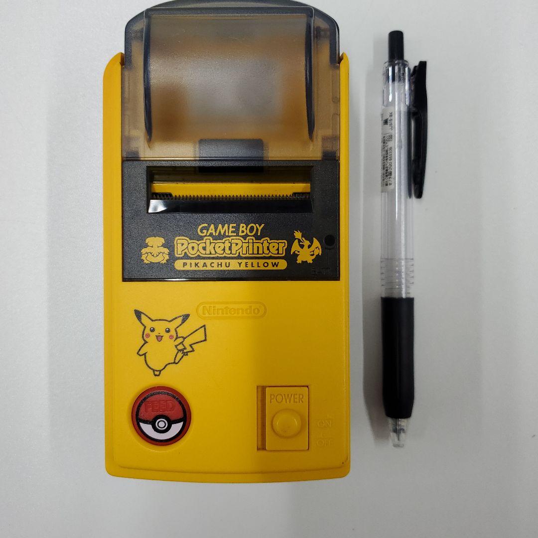 No.A-1204　任天堂　ゲームボーイポケットプリンタ　ピカチュウ　イエロー