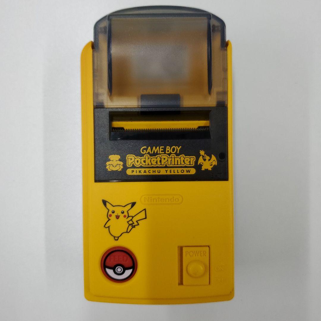 No.A-1204　任天堂　ゲームボーイポケットプリンタ　ピカチュウ　イエロー