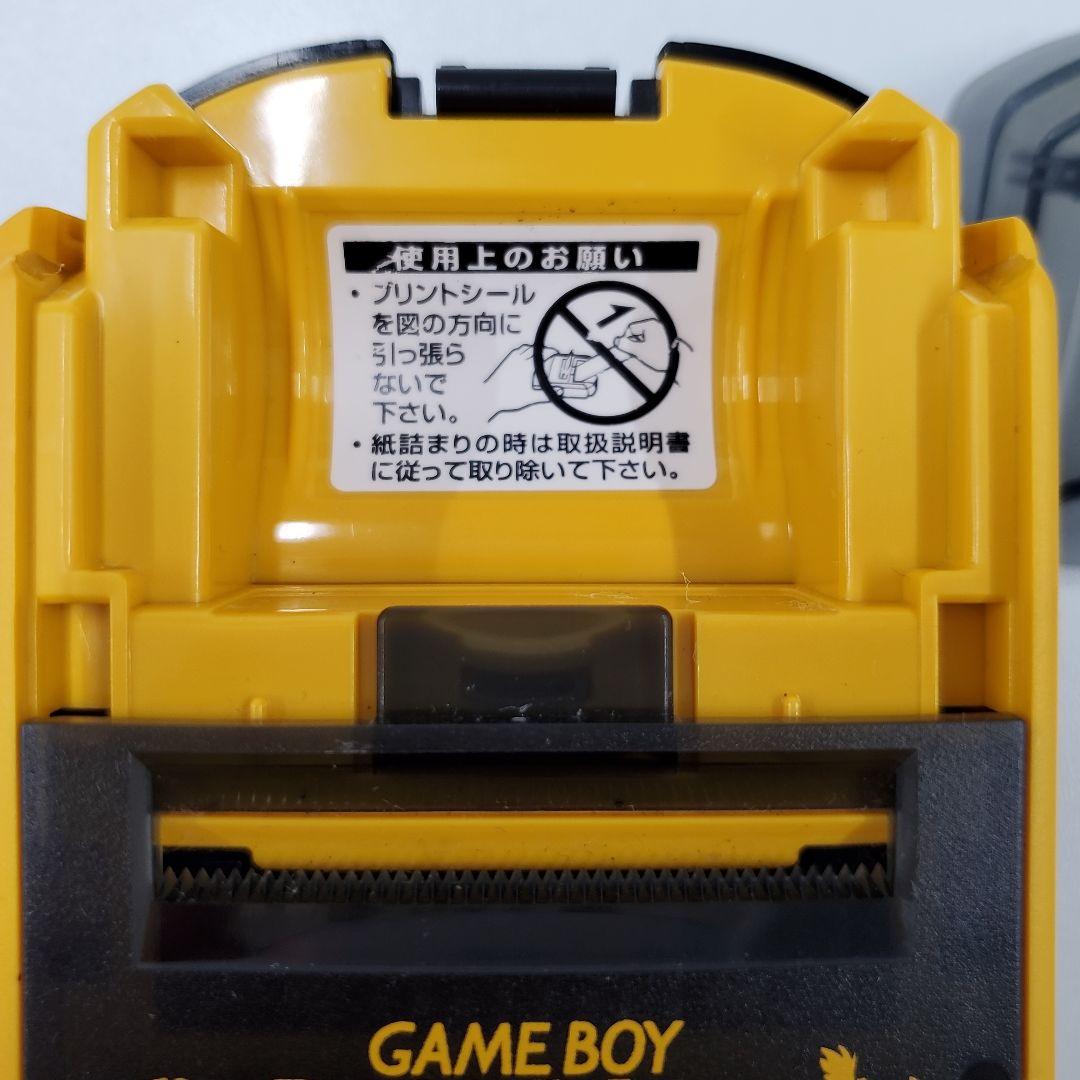 No.A-1204　任天堂　ゲームボーイポケットプリンタ　ピカチュウ　イエロー