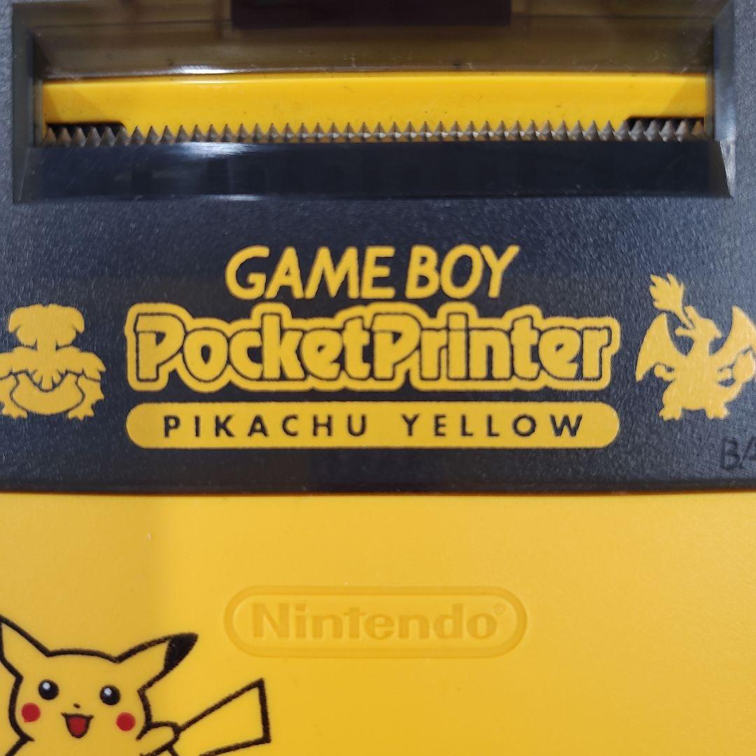 No.A-1204　任天堂　ゲームボーイポケットプリンタ　ピカチュウ　イエロー