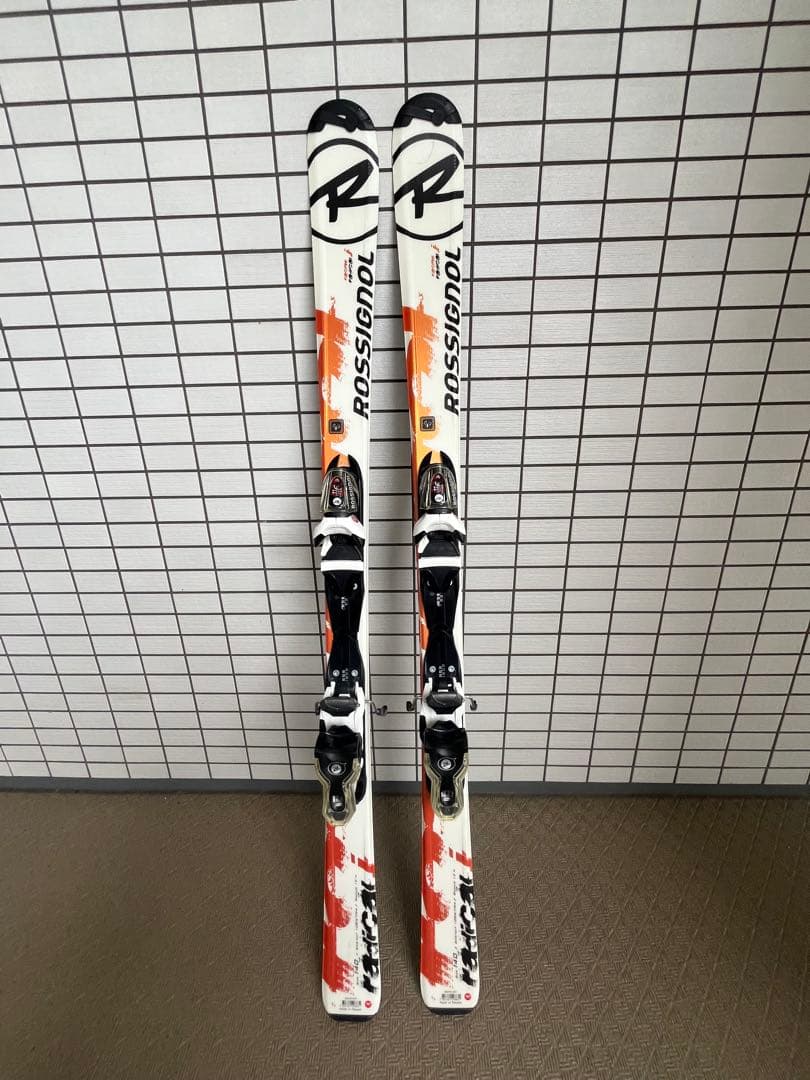 ROSSIGNOL スキー板 ホワイト/オレンジ　子供用140cm
